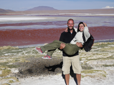 couple in Atacama desert